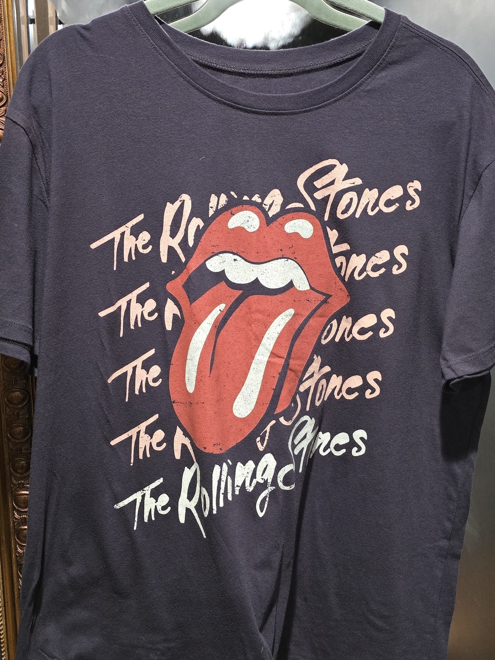 the Rolling Stones Black Tee